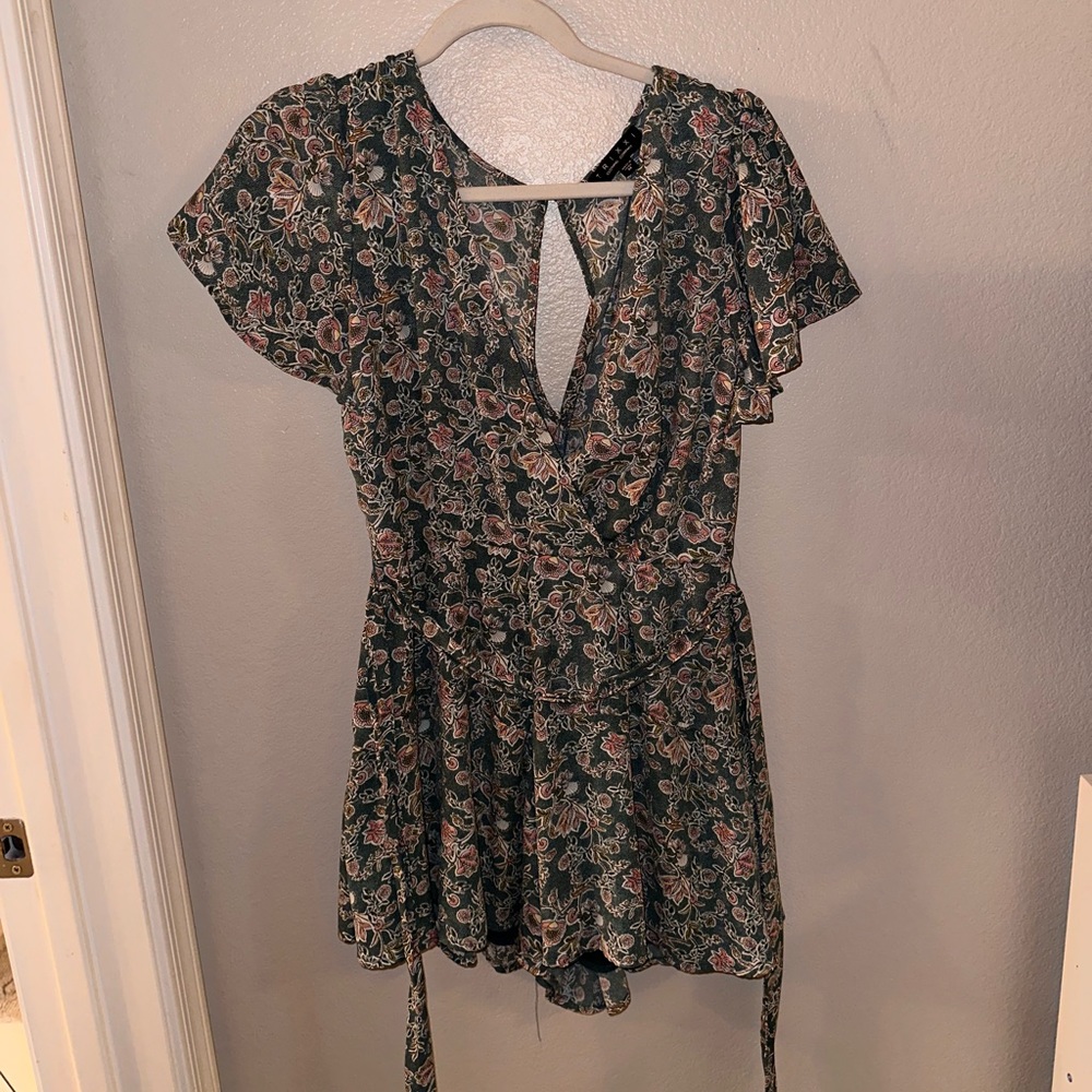 Floral romper